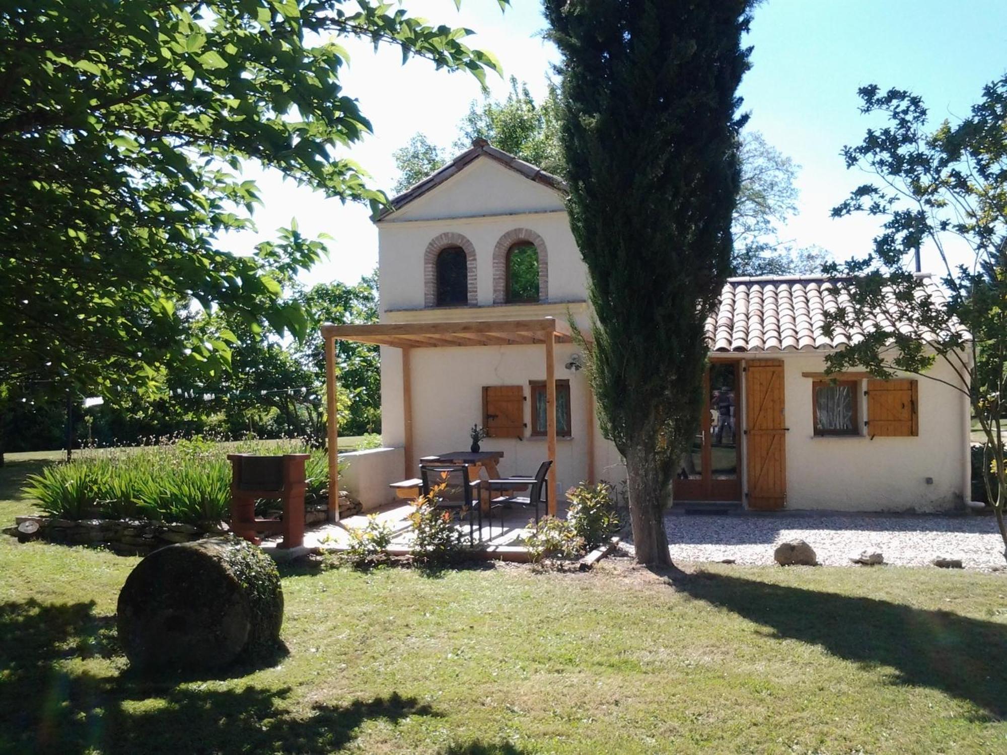 La Forestiere Pigeonnier Monclar-de-Quercy Exterior foto